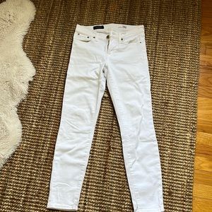 JCrew white jeans